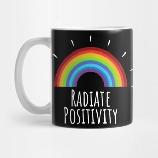 Radiate Positivity Rainbow Mug